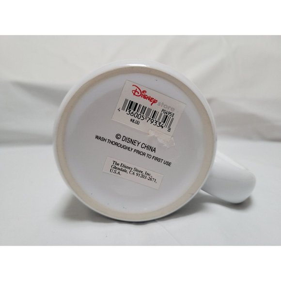 NWT Disney Store Mickey Mouse "Over Easy" Eggs Coffee Tea Mug - Blue Inside - Picture 6 of 6